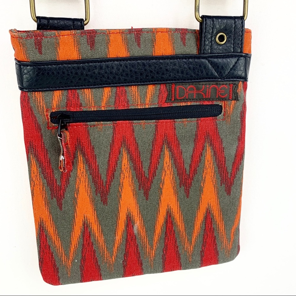 Dakine Jive Crossbody Bag - Red, Orange & Grey